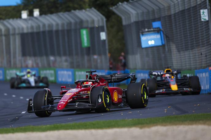 Melbourne Leclerc Verstappen | Charles Leclerc je vodil od starta do cilja. | Foto Guliver Image