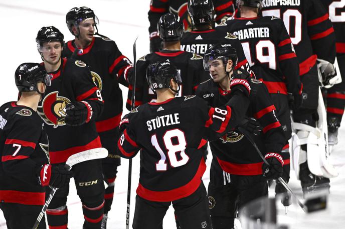 Ottawa Senators | Senatorji bodo tretjo zmago sezone iskali na domačem ledu, kjer pričakujejo Washington Capitals. | Foto Guliverimage