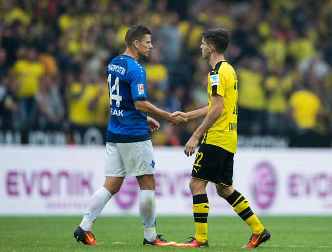 Roman Bezjak še naprej čaka na prvi gol v dresu Darmstadta. | Foto: Guliverimage/Getty Images