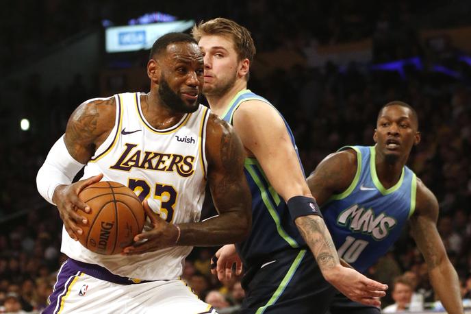 LeBron james in Luka Dončić | Foto Getty Images