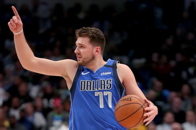 Luka Dončić | Luka Dončić se je ogrel na delovno temperaturo. | Foto Getty Images