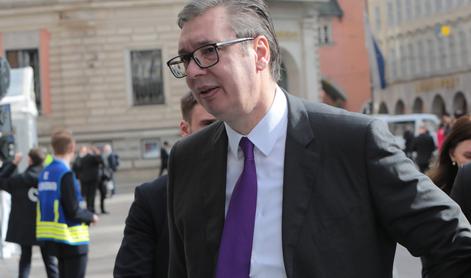 Vučić: Večina državljanov Srbije je za mojo razrešitev. Predlagam referendum.