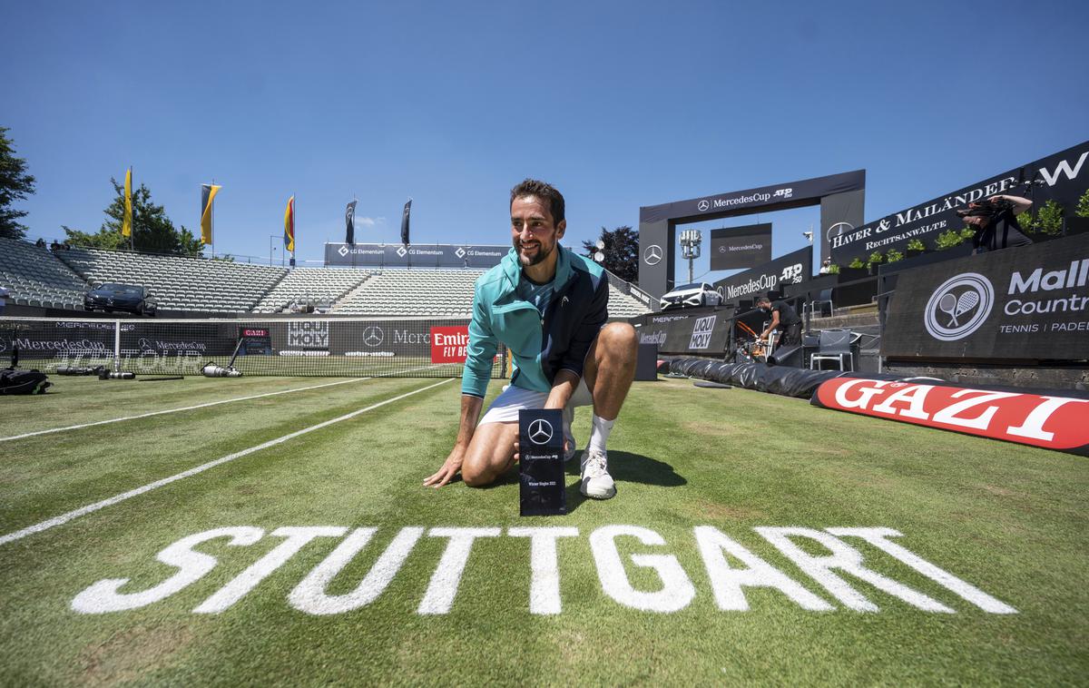 Marin Čilić | Marin Čilić je zmagovalec Stuttgarta. | Foto Guliverimage