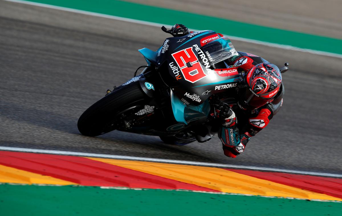 quartararo | Fabio Quartararo je bil najhitrejši v kvalifikacijah razreda motoGP velike nagrade Malezije v Sepangu. | Foto Reuters