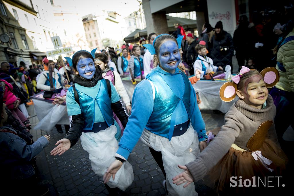 pustni karneval v Ljubljani