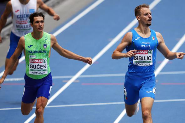 Guček z novim rekordom v finale, odpoved štafete 4 x 400 m