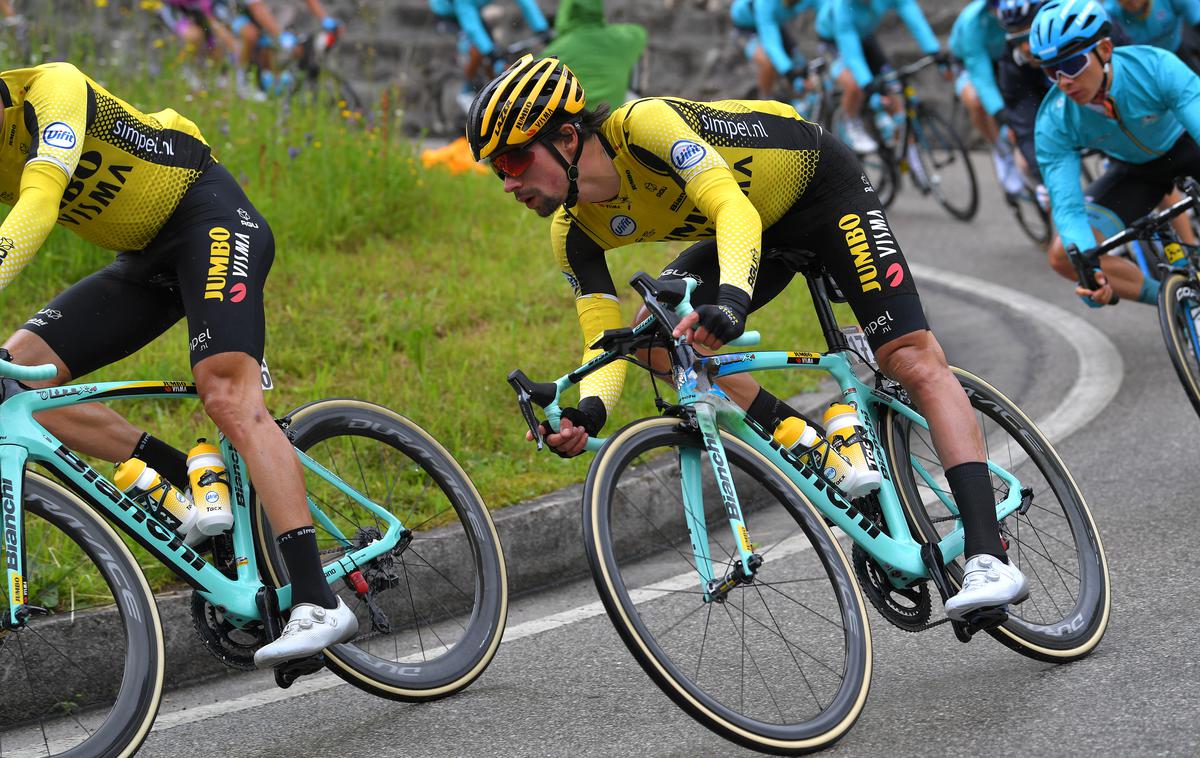 Primož Roglič | Primož Roglič na dobri poti do rdeče majice. | Foto Guliver/Getty Images