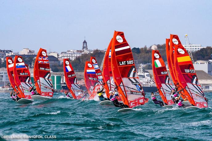 Lina Eržen, iQFoil | Foto Jadralna zveza Slovenije