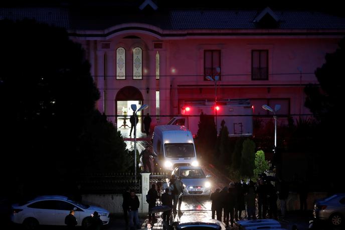 Hašodži Khashoggi vila | Lastnik vile, ki so jo preiskali, je Savdijec, za katerega tožilec v Istanbulu trdi, da je dan pred umorom novinarja govori z enim od osumljencev. | Foto Reuters