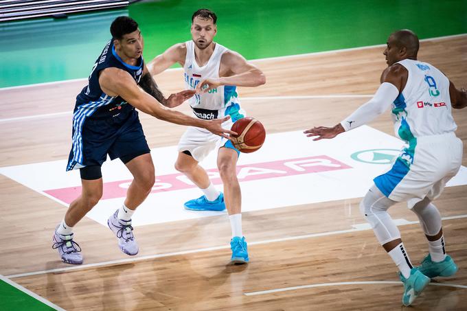 Jaka Blažič je dosegel osem točk. | Foto: Blaž Weindorfer/Sportida