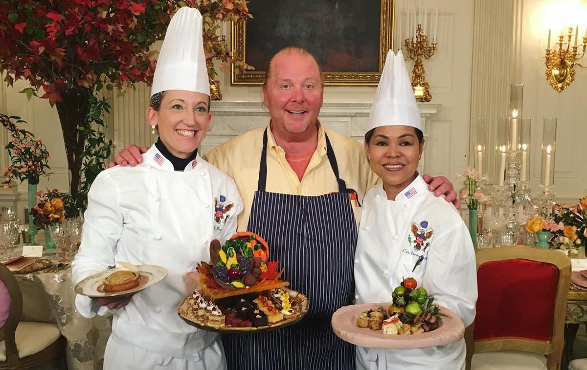 Mario Batali v Beli hiši | Foto Instagram