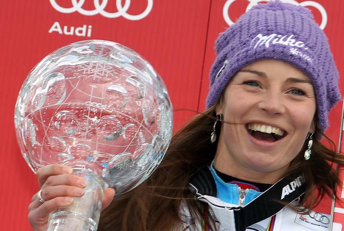 Tina Maze je slovenska rekorderka po številu zmag. | Foto: AP / Guliverimage