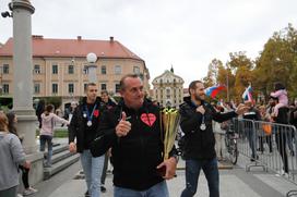 sprejem slovenska odbojkarska reprezentanca