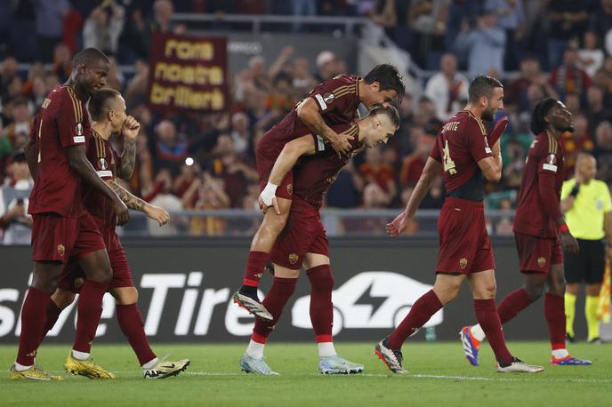 Roma, Artem Dovbyk | V četrtkovi poslastici Roma gosti Athletic Bilbao. Domače je v vodstvo v 32. minuti popeljal Artem Dovbyk. | Foto Reuters