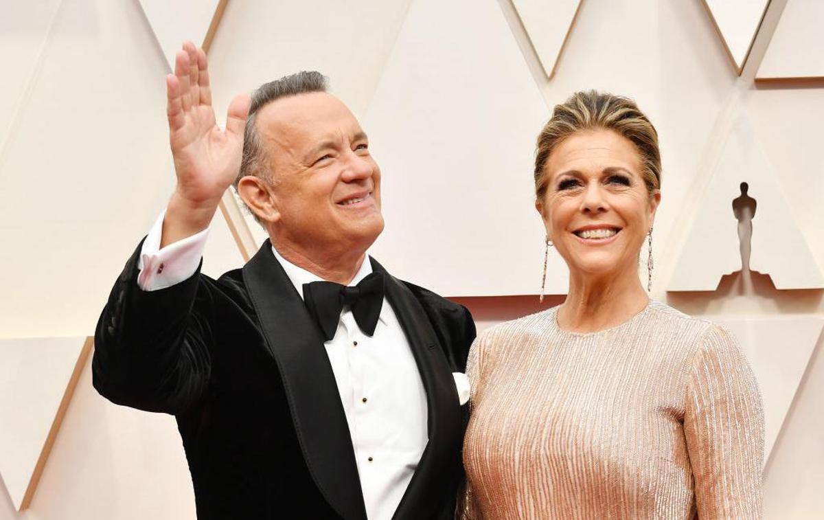 Tom Hanks in Rita Wilson | Slavni par v eni od avstralskih bolnišnic preboleva okužbo z novim koronavirusom. | Foto Getty Images