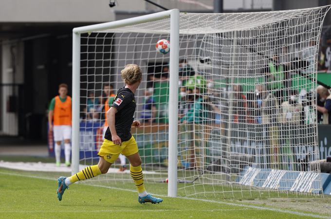 Julian Brandt je zabil dva gola. | Foto: Reuters