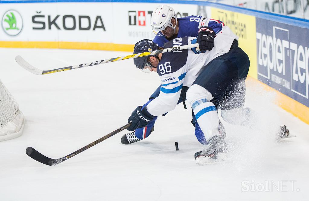 svetovno prvenstvo hokej Francija Finska