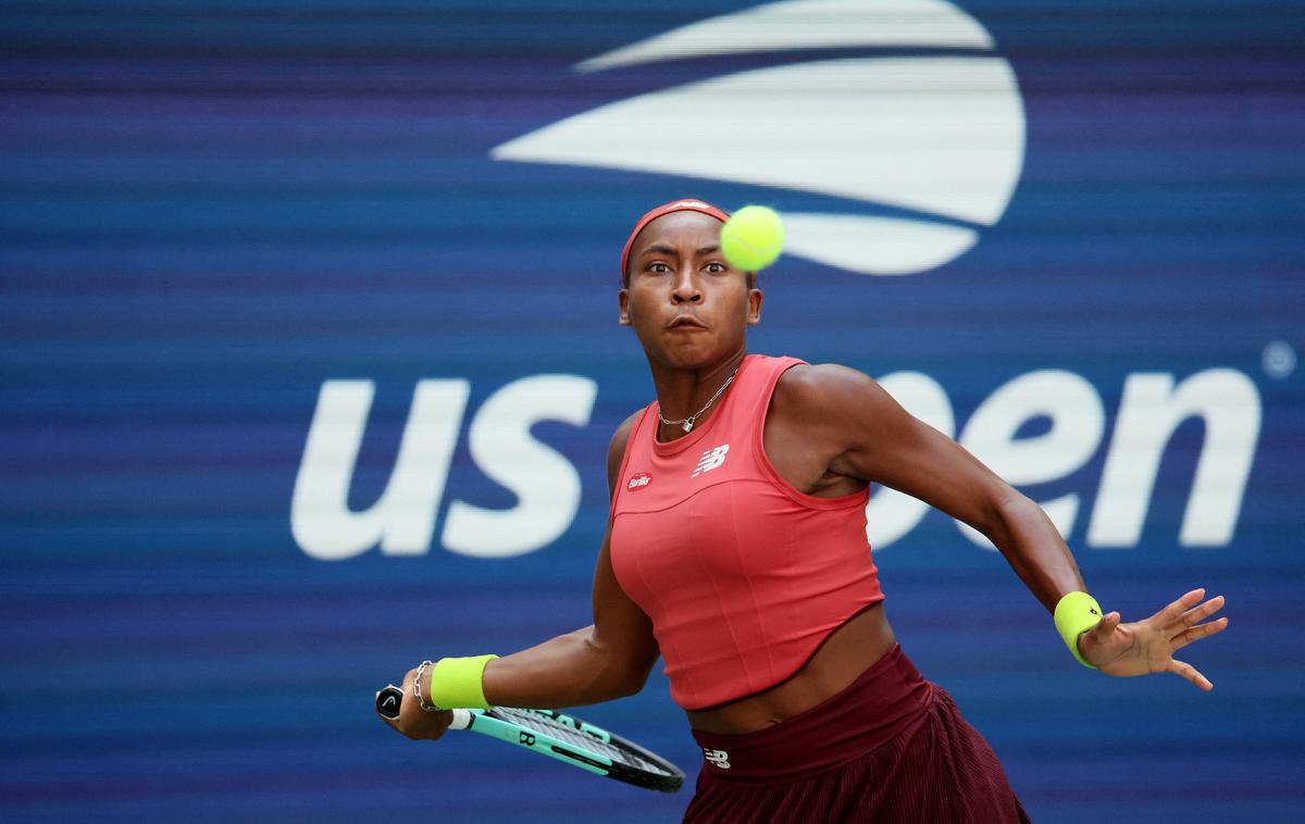 OP ZDA Coco Gauff | Coco Gauff je spomnila na najboljše čase Serene Williams. | Foto Reuters