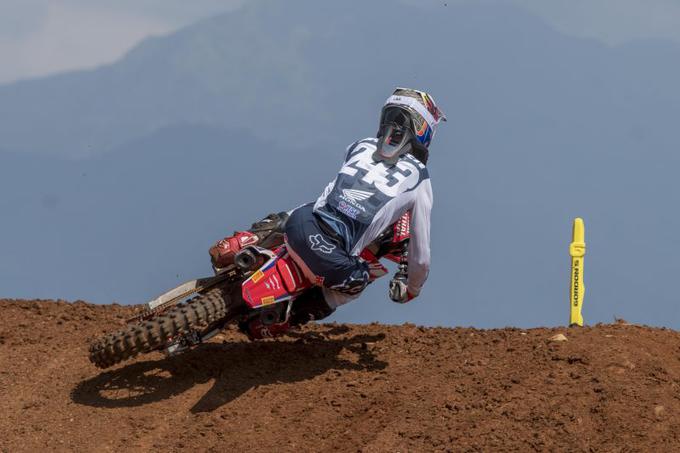 Tim Gajser je zaostal le za vodilnim v skupnem seštevku.  | Foto: HRC