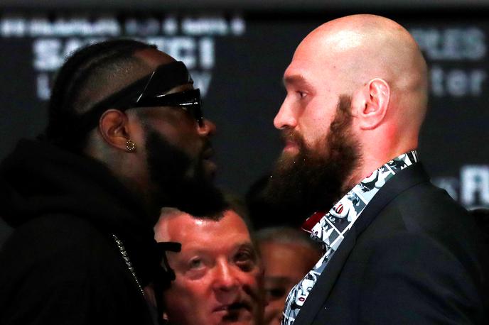 Deontay Wilder Tyson Fury | Deontay Wilder in Tyson Fury se bosta spopadla v soboto v Los Angelesu.  | Foto Reuters