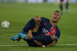 Zmaga PSG z napako, poškodoval se je prvi zvezdnik Mbappe