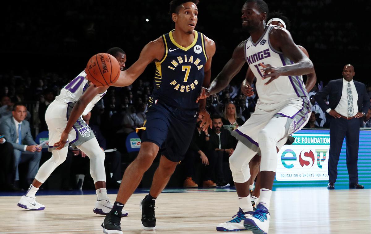 Malcolm Brogdon | Indianin Malcolm Brogdon upa, da bo nared za julijsko nadaljevanje sezone. | Foto Reuters