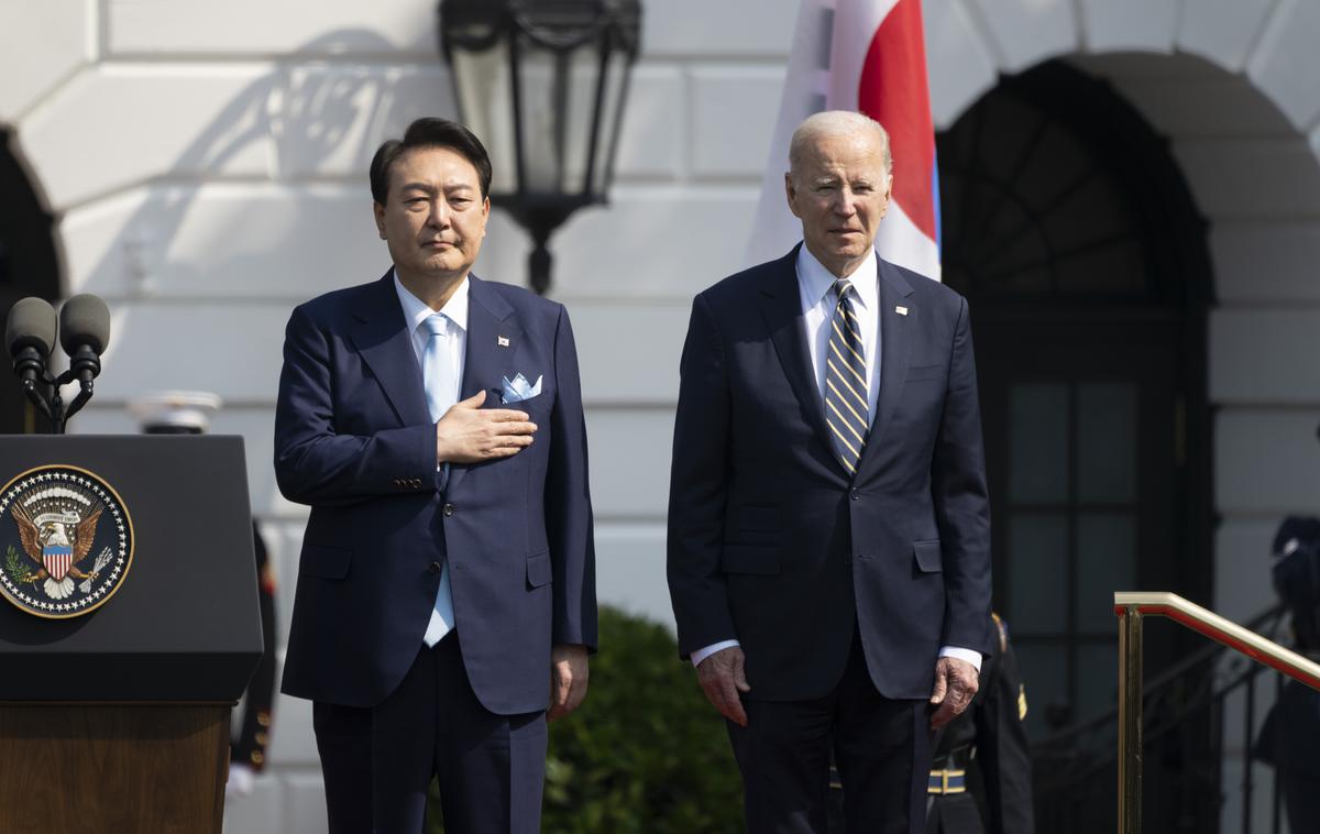 Joe Biden in Jun Suk Jol | Joe Biden in Jun Suk Jol v Washingtonu. | Foto Guliverimage