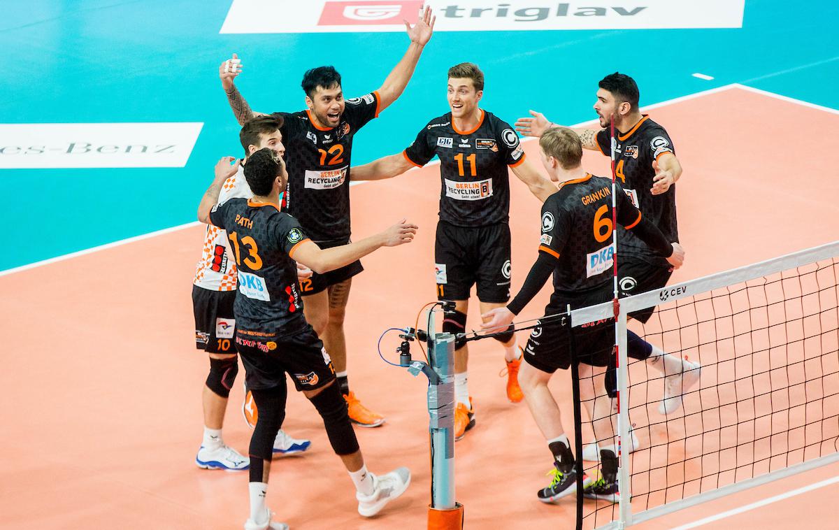 ACH Volley Ljubljana : Berlin Recycling Volleys | Berlin Recycling Volleys resno razmišlja, da bi v prihodnji sezoni nastopal v elitni poljski ligi. | Foto Žiga Zupan/Sportida