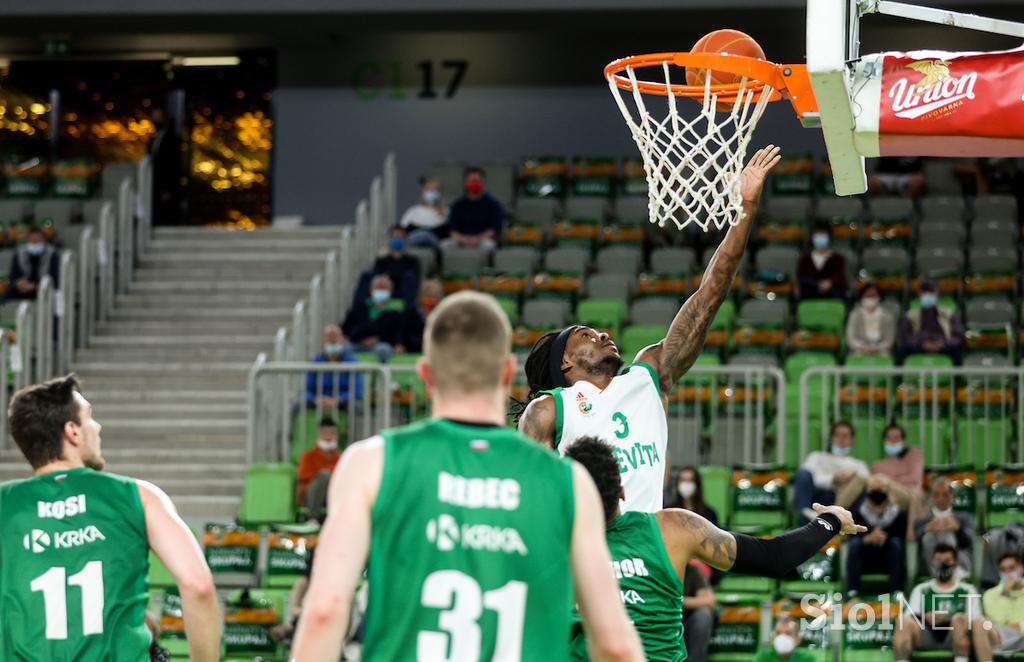 Cedevita Olimpija - Krka (prva tekma finala DP 2021)