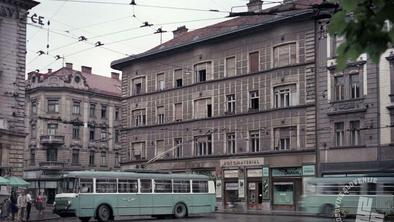 Tako so se nekoč vozili po središču Ljubljane (foto)