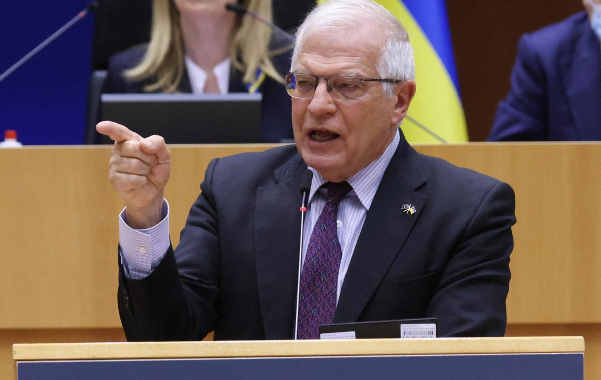 Borrell | "To je očitna kršitev številnih resolucij Varnostnega sveta ZN,"  so zapisali v uradu visokega zunanjepolitičnega predstavnika EU Josepa Borrella. | Foto Reuters