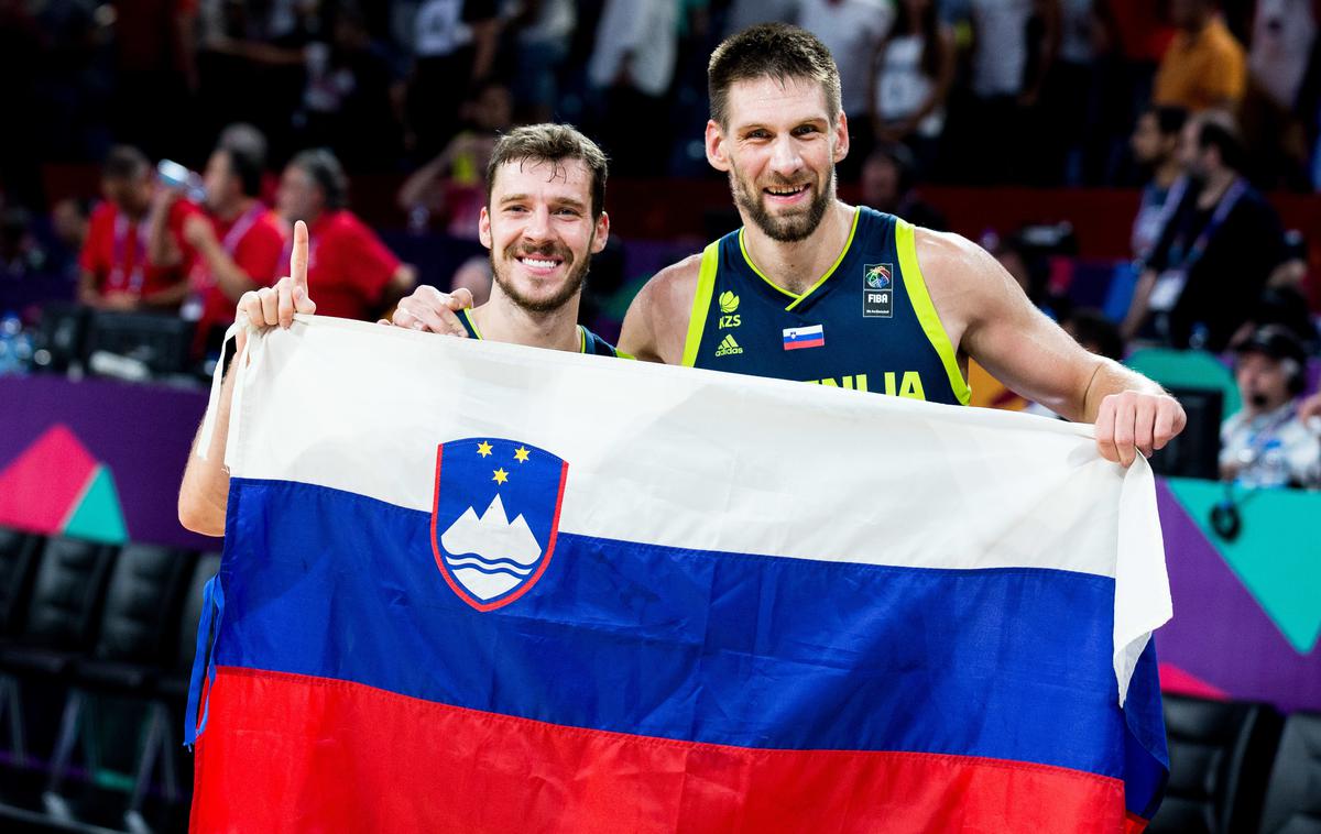 Goran Dragić in Gašper Vidmar | Gašper Vidmar se bo preselil v Italijo. | Foto Vid Ponikvar