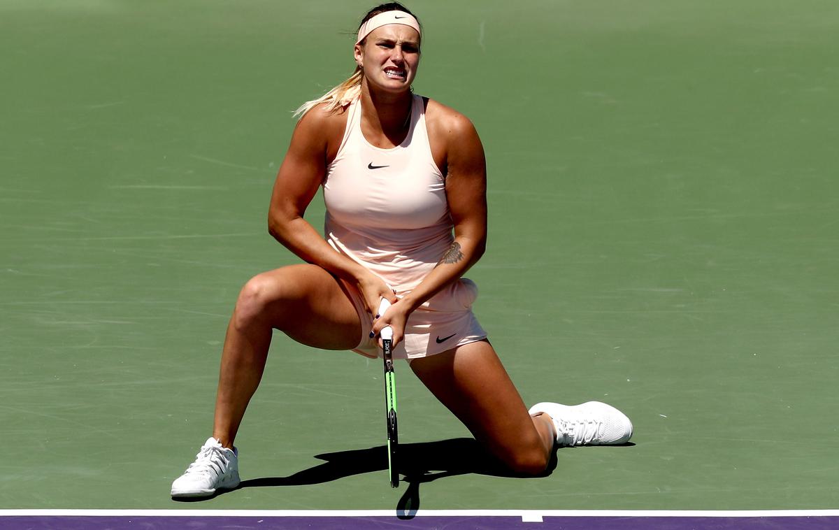 Arina Sabalenka | Arina Sabalenka je Belorusiji priborila prvo zmago. | Foto Guliver/Getty Images