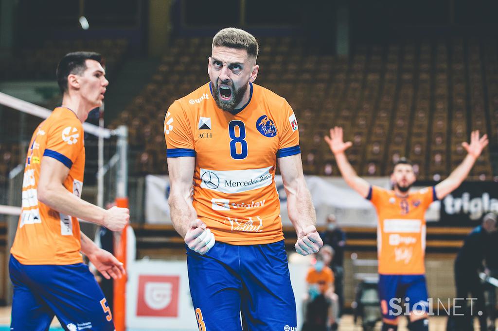 Pokal CEV: ACH Volley - Barkom Kažani Lviv