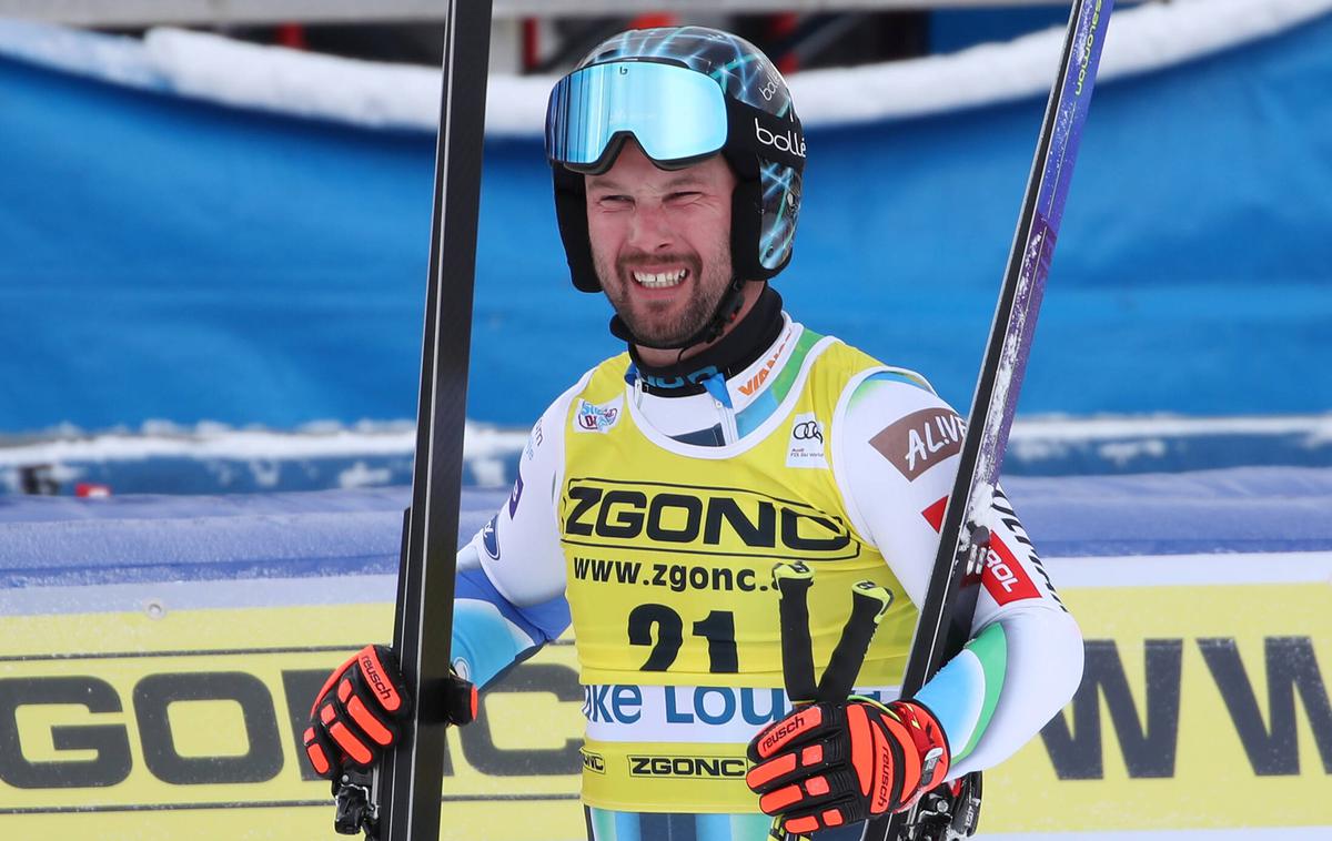 Lake Louise Martin Čater | Martin Čater je nastopil s številko 21 in za zmagovalcem zaostal sekundo in 79 stotink. | Foto Guliver Image