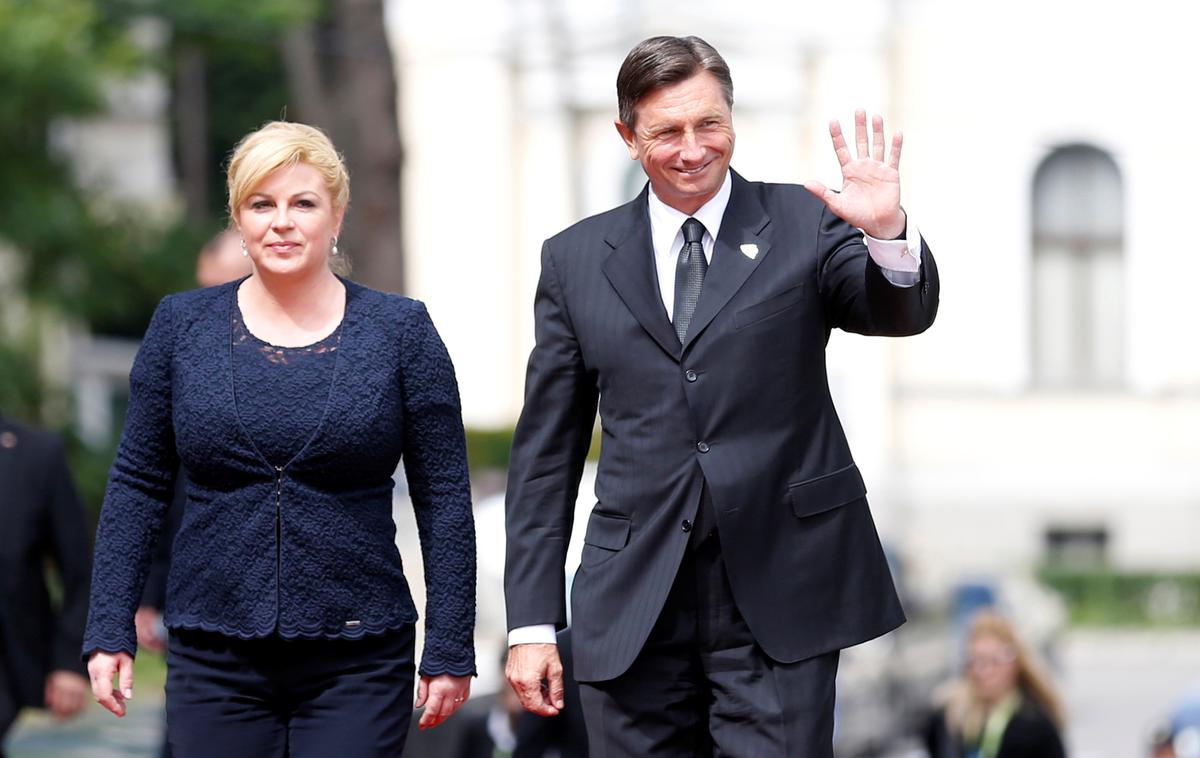 kolinda grabar-kitarović, borut pahor | Foto Reuters