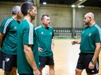 Cedevita Olimpija priprave Zvezdan Mitrović Dalibor Damjanovič