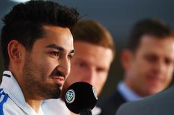 Kot strela z jasnega: bo Gündogan prvi Nemec na Old Traffordu?