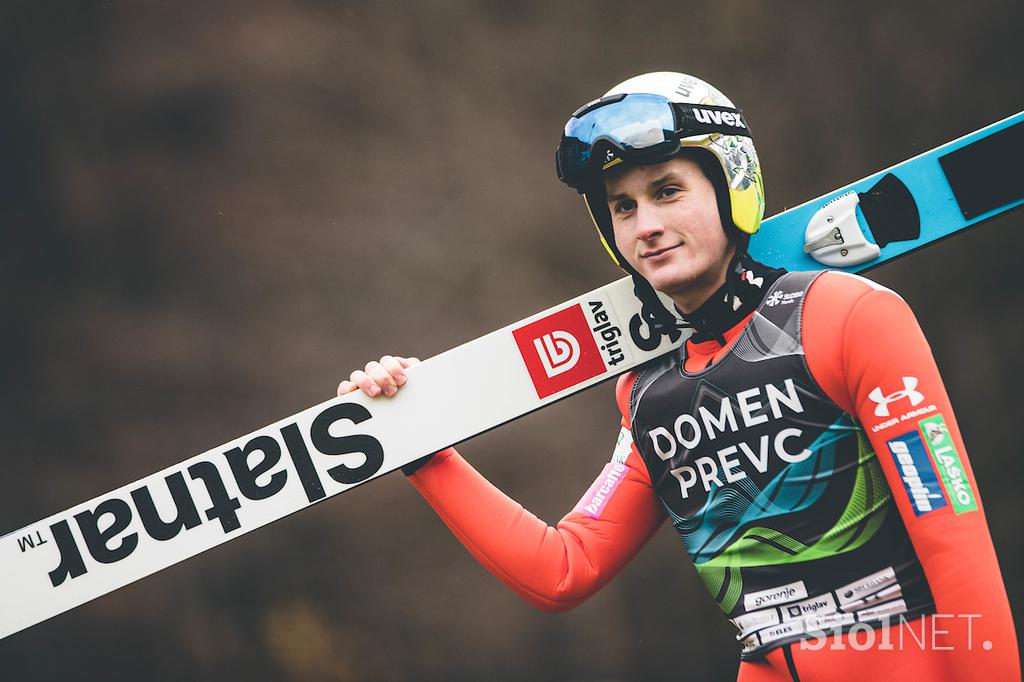 Skakalci trening Planica