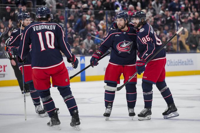 Columbus Blue Jackets so končali zmagoviti niz Vancouvra. | Foto: Guliverimage