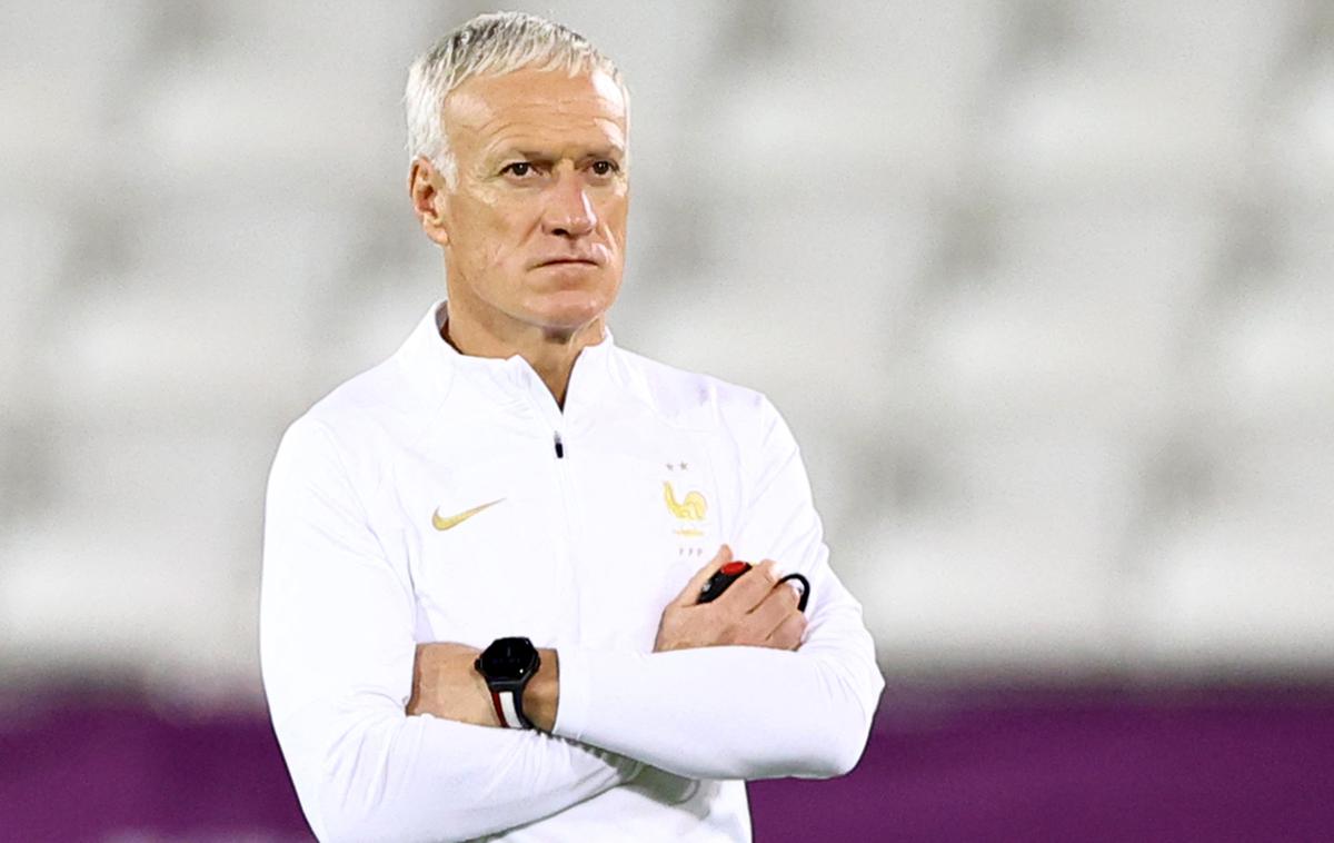 Didier Deschamps | Didier Deschamps naj bi le nekaj dni po porazu v finalu svetovnega prvenstva proti Argentini podaljšal pogodbo. | Foto Reuters