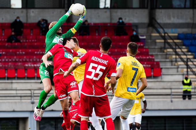 Bravo in Aluminij sta na stadionu ZŠD Ljubljana remizirala z 1:1. | Foto: Grega Valančič/Sportida