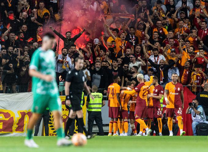 Galatasaray je lani v polnih Stožicah premagal Olimpijo s prepričljivim rezultatom 3:0. | Foto: Vid Ponikvar