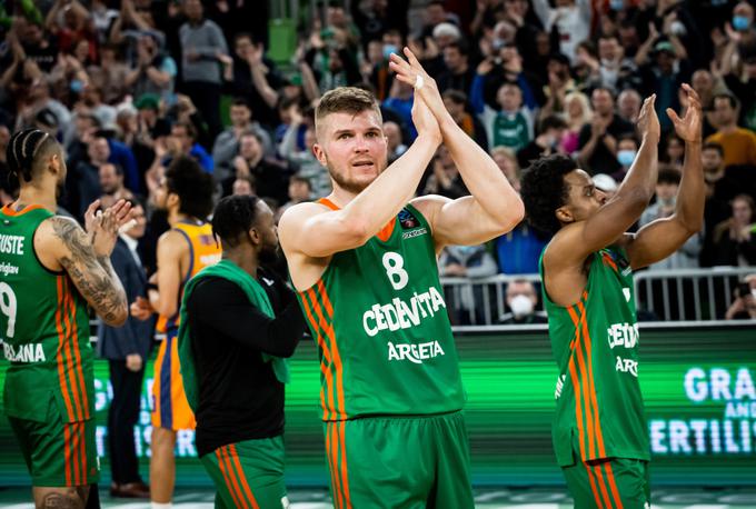 Tudi v prihodnji sezoni bo član Cedevite Olimpije. | Foto: Vid Ponikvar/Sportida