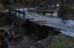 Dve vasici v občini Tržič odrezalo od sveta #foto #video