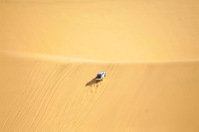 Toyota hilux Namibia - vožnja po sipinah - fotogalerija | Foto: Jure Gregorčič