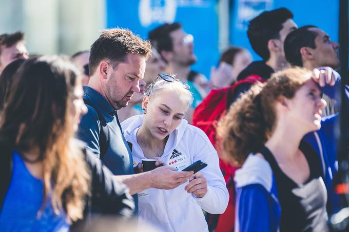 Janja Garnbret Roman Krajnik Innsbruck 2022 | Foto: Grega Valančič/Sportida