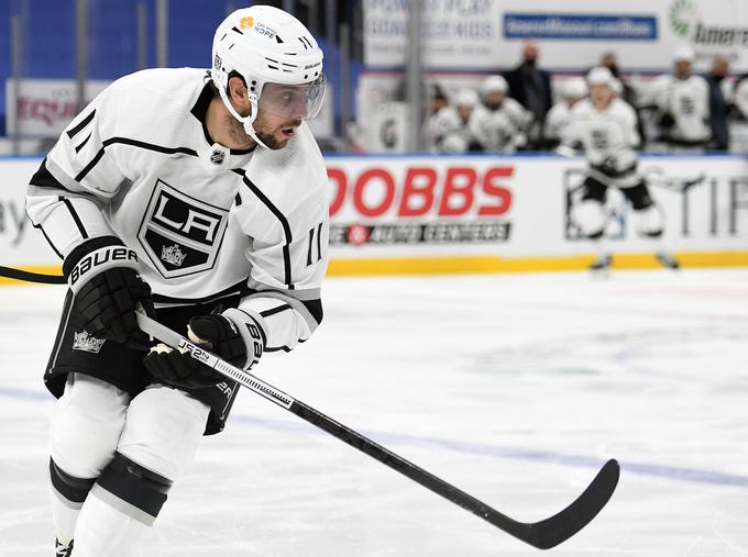 Trenutno najboljši podajalec lige Anže Kopitar je po številu tekem, odigranih za LA Kings, sam na tretjem mestu. | Foto: Guliverimage/Vladimir Fedorenko