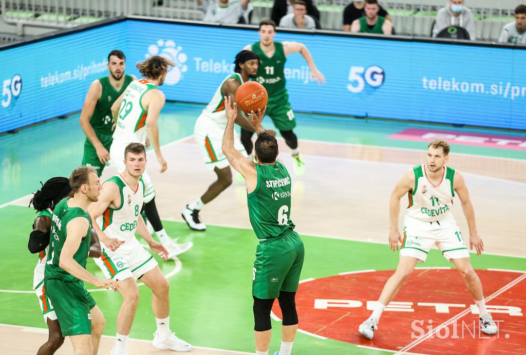 Cedevita Olimpija - Krka (prva tekma finala DP 2021)