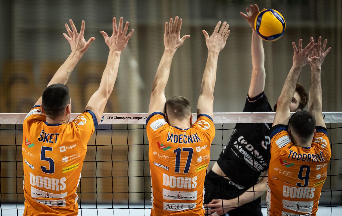 Pokal Challenge: ACH Volley - Narbonne | Odbojkarji ACH Volleyja so končali evropsko sezono. | Foto Vid Ponikvar